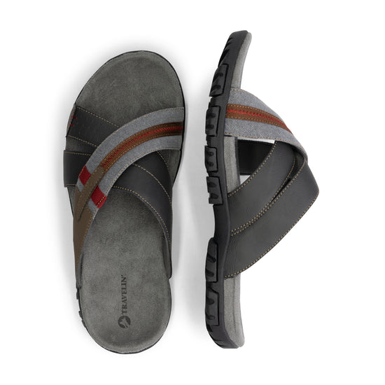 Solsvik - Slippers - Heren - Grey UPD