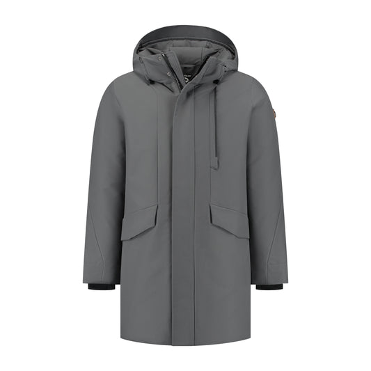 Asger - Parka jacket - Men - Dark Grey F