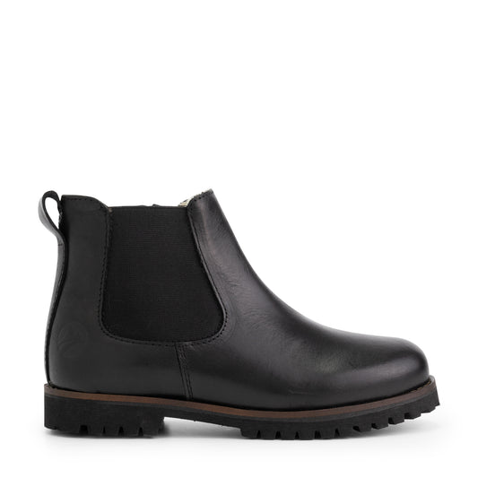 Sel - Wool-lined chelsea boots - Kids - Black R