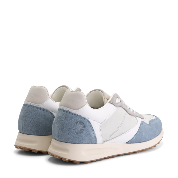 Crozon - Leather sneakers - Lady - Light Blue BD