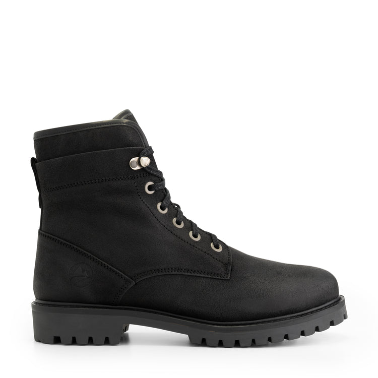 Kolding - Leather lace-up boots - Men - Black R