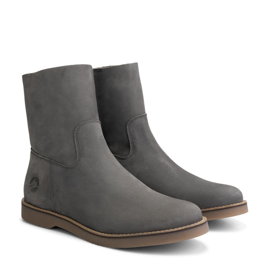 Pleubian - Nubuck ankle boots - Lady - Grey FRD