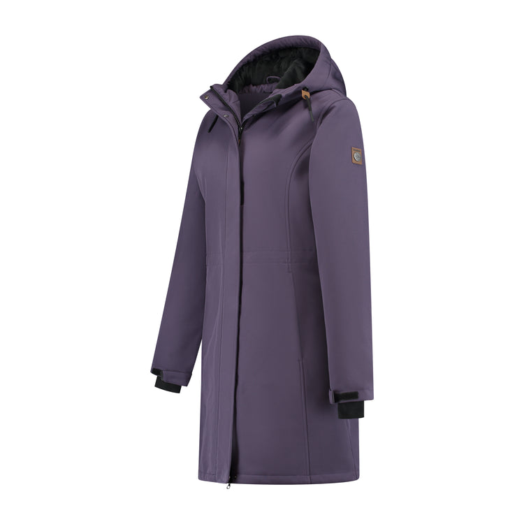 Enrike - Waterproof softshell jacket - Lady - Dark-purple FL