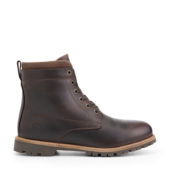 Steinkjer - Wool-lined lace-up boots - Men - Dark Brown R