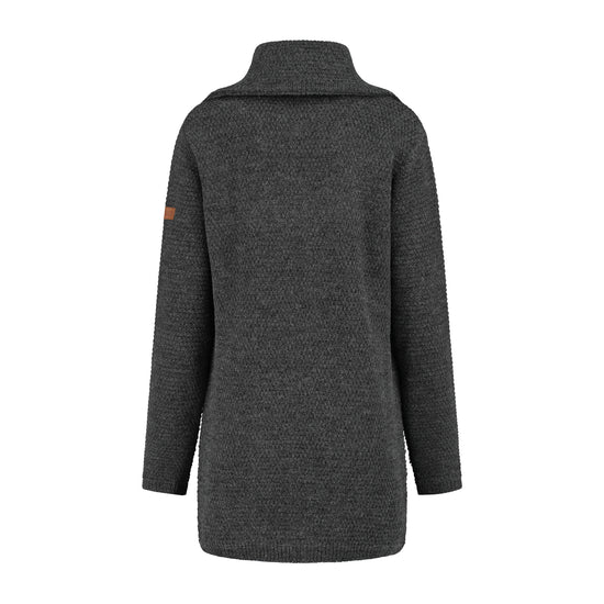 Nivala - Cardigan - Lady - Dark Antracite B