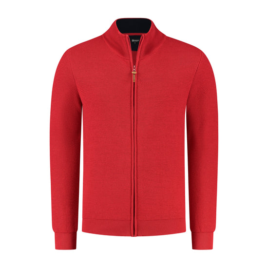 Lund - Cardigan - Men - Red F