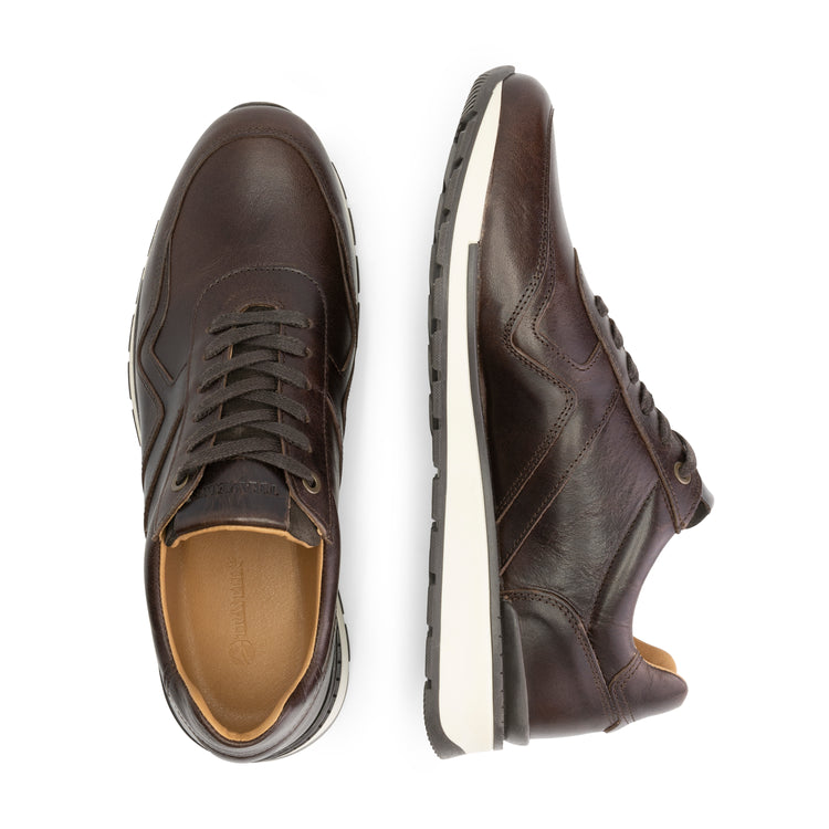 Walgrave - Leather sneakers - Men - Brown UPD