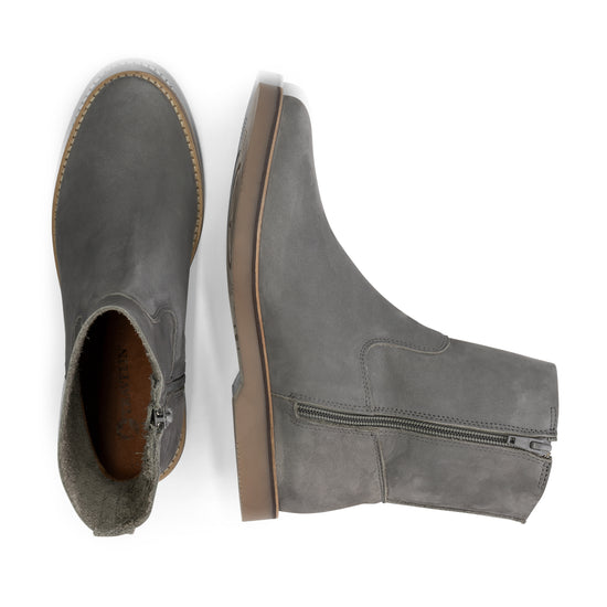 Pleubian - Nubuck ankle boots - Lady - Grey UPD