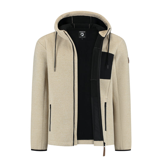 Lasse - Cardigan - Men - Taupe CVO