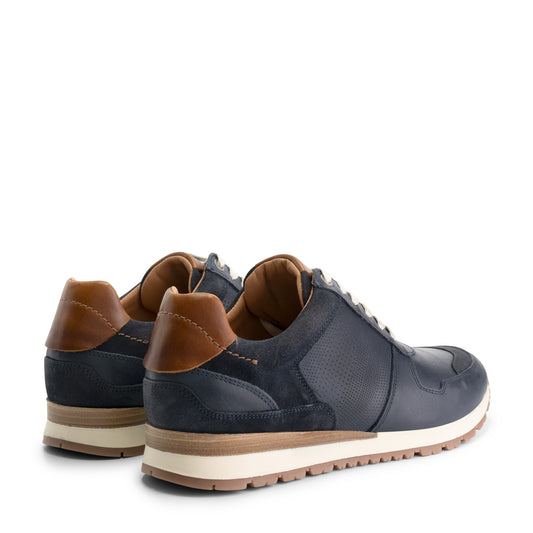 Worcester - Leather sneakers - Men - Navy BD