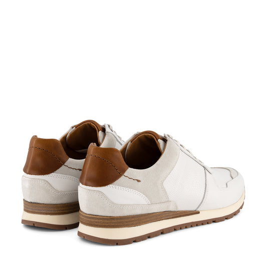 Worcester - Leather sneakers - Men - White BD