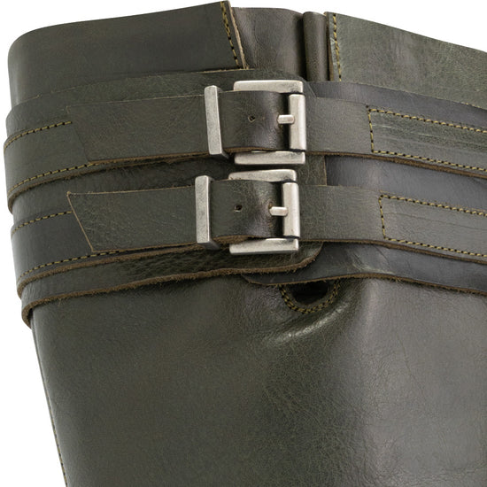 Stavanger - Knee-high boot - Lady - Dark green DFS